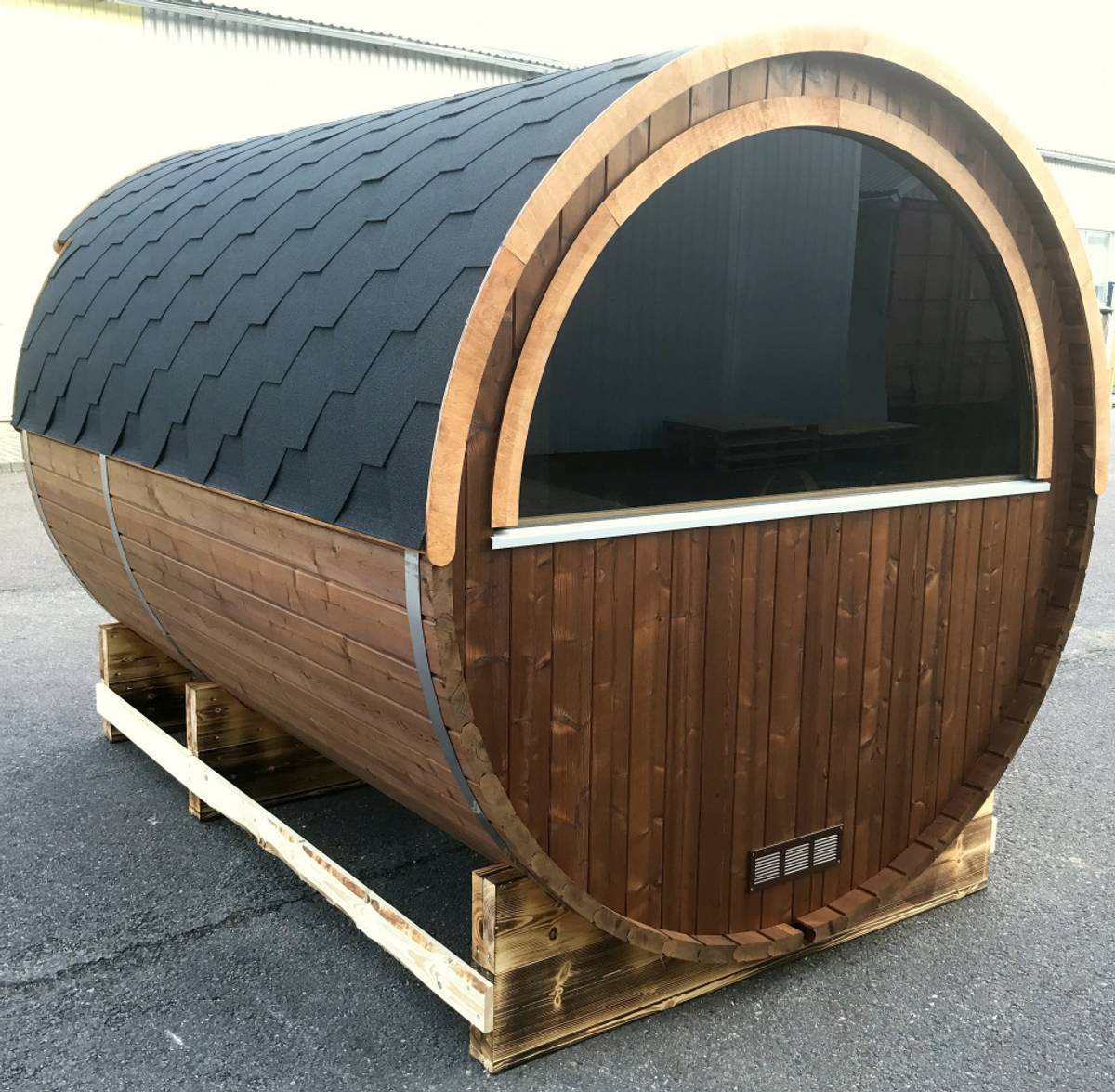 Badstutønne Uno Long Ø 2,0 × 2,8 m