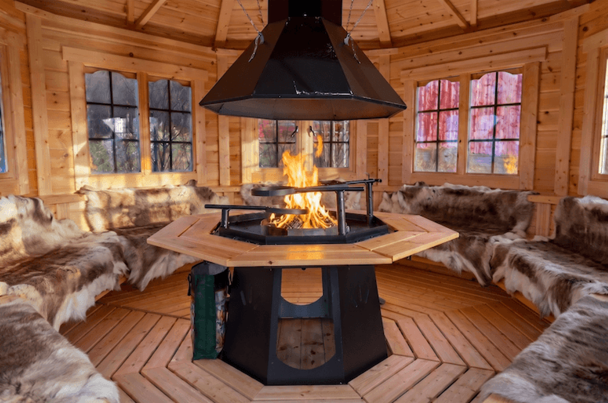 Grillhytte Dina 12 Royal - Buet vegg