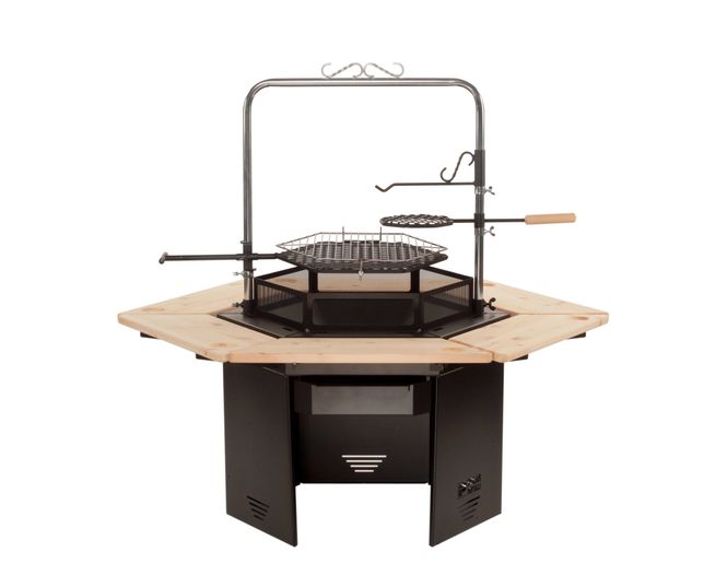 Hovedbilde 6-kant grill Premium